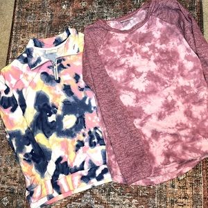 💣2/for 18. Bobbie Brooks tye dye over head sweaters. In size M.